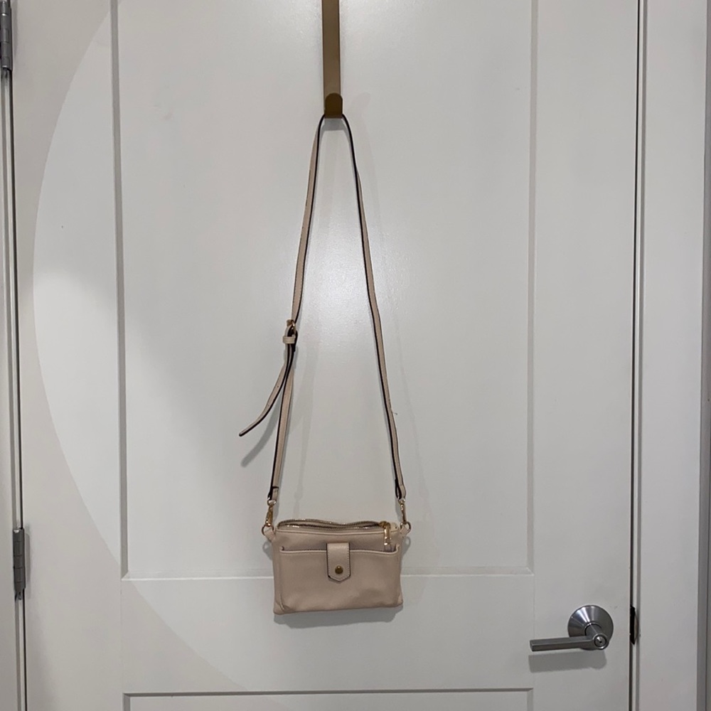 Mini Crossbody Cream Bag